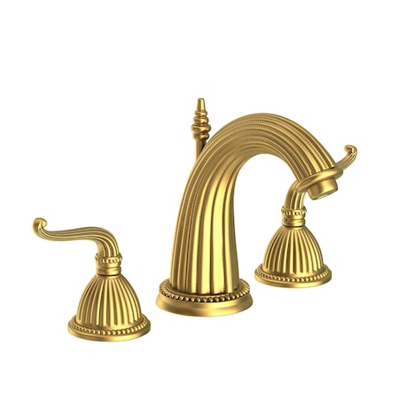 Newport Brass Widespread Lavatory Faucet in Satin Brass (Pvd) 1090-04